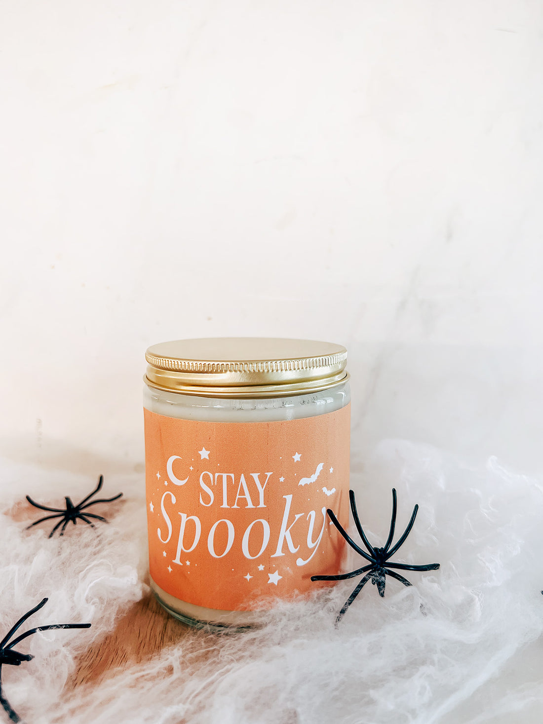 Stay Spooky Glass Candle