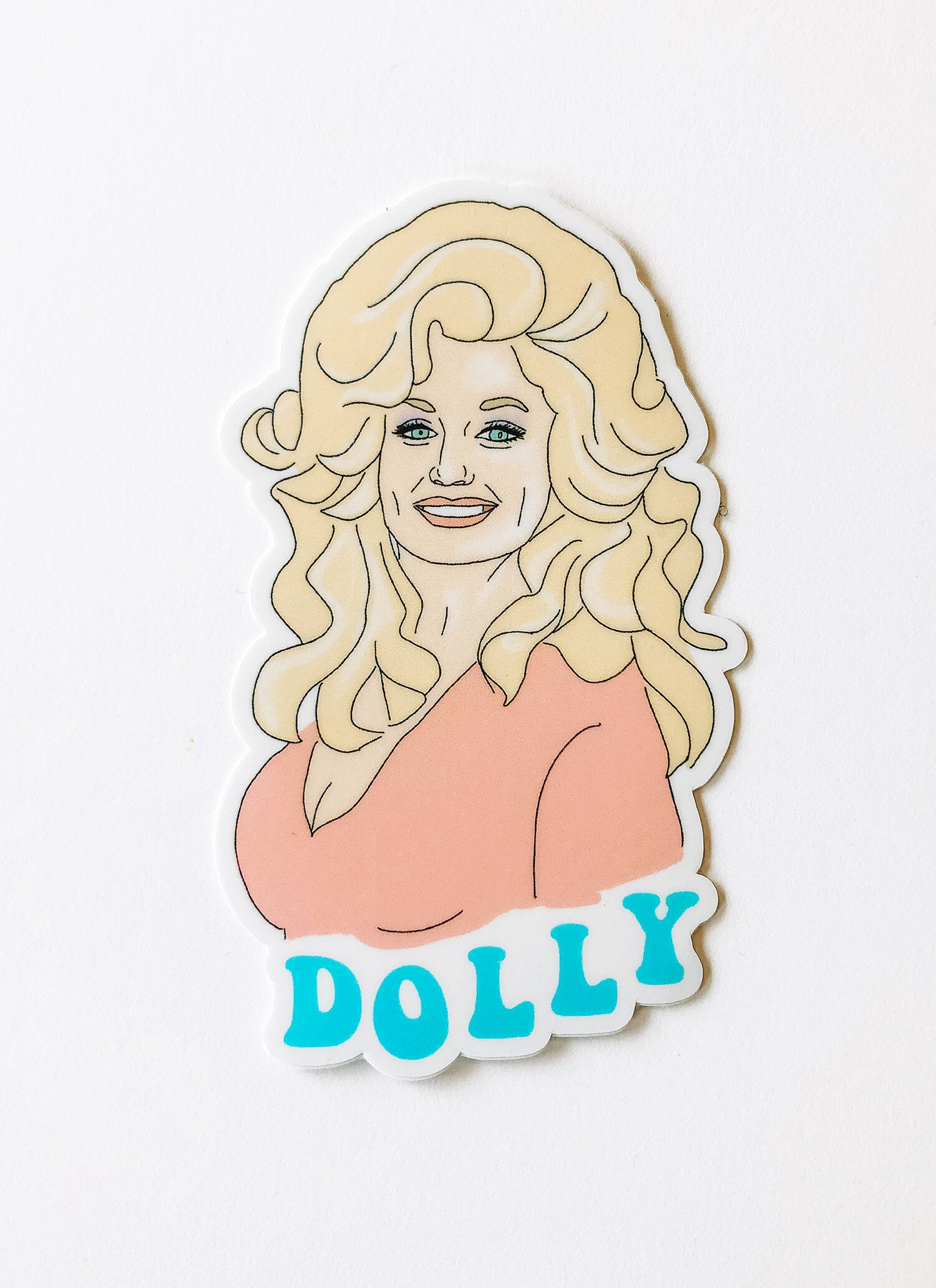 Dolly Parton Vinyl Sticker